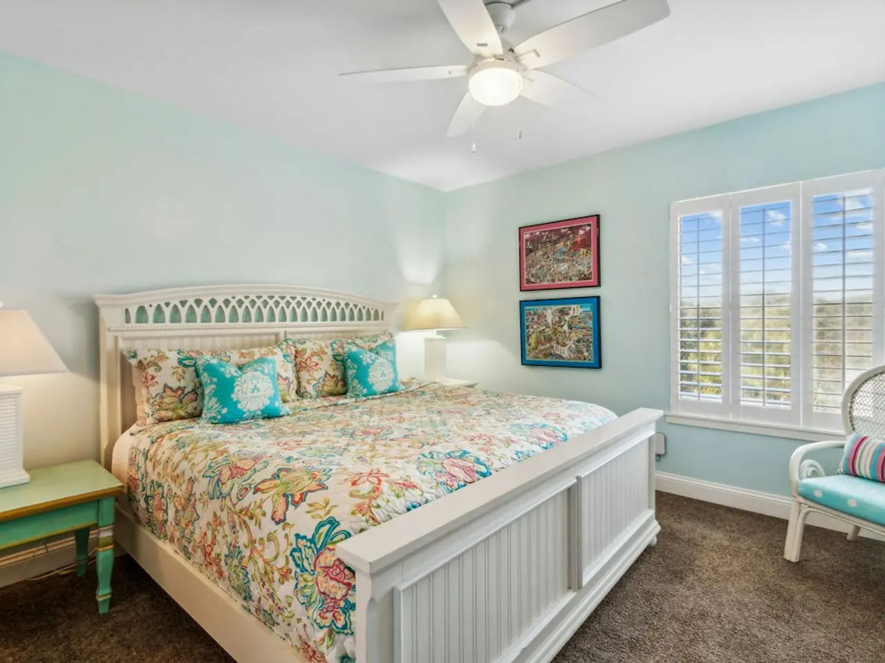 Illustrative stock bedroom photo for 802 NE Sea Grape Ave