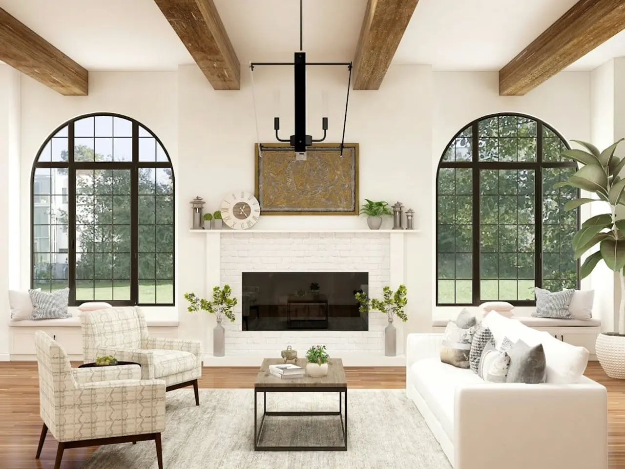 Illustrative stock living room photo for 23 Ivywood St